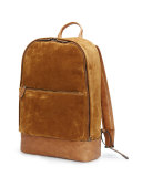 Chris Suede Backpack, Sand