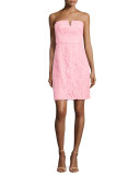 Quinn Strapless Lace Cocktail Dress 