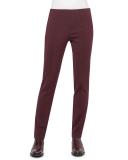 Melissa Techno Slim-Leg Pants, Mangosteen