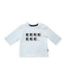 Long-Sleeve Cat Jersey Tee, Size 3-18 Months