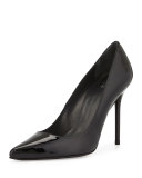 Nouveau Patent Point-Toe Pump, Black