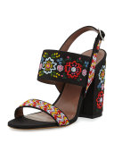 Senna Festival Embroidered Sandal