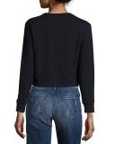 Open Your Heart Sweatshirt, Navy