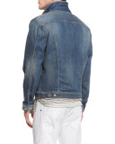 Trucker Light Wash Jean Jacket, Light Wash