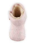 Infant Purl Bootie, Ivory 