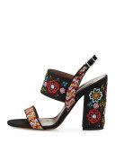 Senna Festival Embroidered Sandal