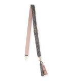 mix it up spotted strap & tassel pack, pink granite/multi