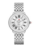 16mm Serein Diamond Dial Watch Head, Steel