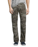 Rocco Camouflage Moto Denim Jeans