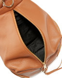 Julian Leather Backpack, Almond