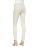 Sueded Organic-Stretch Sateen Jeans 