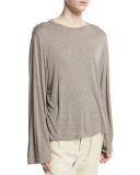 Full-Sleeve Crewneck Tee