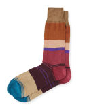 Gabriel Striped Colorblock Socks