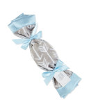Arrow Burp Cloth Set, Blue/Slate