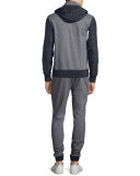 Jaspe Colorblock Zip-Up Hoodie