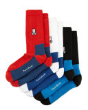 Three-Set Crew Sock Set