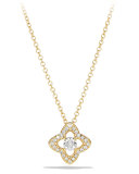 5mm Venetian Quatrefoil Diamond Necklace