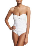 Essentials Bandeau-Top One-Piece Swimsuit