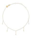 Colette Chain Choker w/ Diamonds