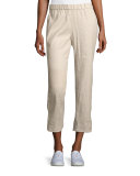 Thorina Tierra Wash Cropped Pants, Beige