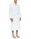 Terry Cloth Robe, White