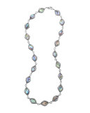 Contessa Abalone Station Necklace, 20"