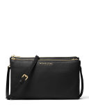 Adele Double-Zip Crossbody Bag