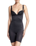 Zoned-4-Shape Open-Bust Mid-Thigh Shaper