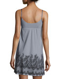 Antique Lace-Print Chemise