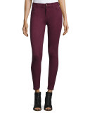 The Icon Faux-Suede Ankle Jeans