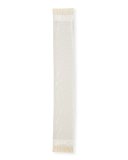 Printed Dot Silk Evening Scarf, White