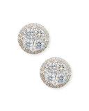 Diamond Cluster Earrings