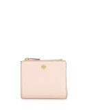 Robinson Leather Mini Wallet, Light Pink