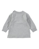 Elvira Long-Sleeve Running WIld Jersey Tunic, Gray, Size 6-24 Months