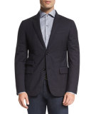 Trofeo® Wool Elements Quilted Blazer, Navy