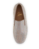 Roller Boat Spiked Skate Sneaker, Doubou/Clear