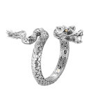Naga Hinged Single-Coil Bracelet