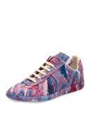Replica Low-Top Tie-Dye Rubber Sneaker