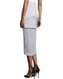 Northern Lights Layered Midi Skirt, Gray