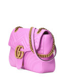 GG Marmont 2.0 Medium Quilted Shoulder Bag, Bright Pink