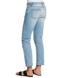 Ashland Slim-Leg Ankle Jeans, Indigo