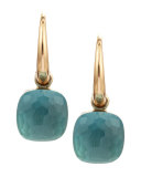 Nudo Small 18k Blue Topaz Earrings