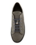 Suede Low-Top Sneaker
