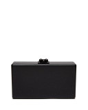Flavia Fade Box Clutch Bag, Black/Multi