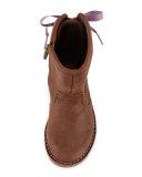 Corene Suede Boot, Chocolate, Toddler