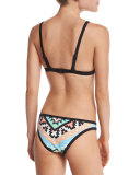 Kasbah Scuba Triangle Swim Top, Nectarine