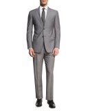 Neat Two-Piece Suit, Light Gray