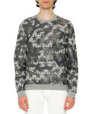 Camustars Printed Sweatshirt, Gray