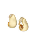 18K Yellow Gold XL Clip-On Earrings