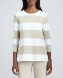 CLSSC STRIPE PULLOVER TOP